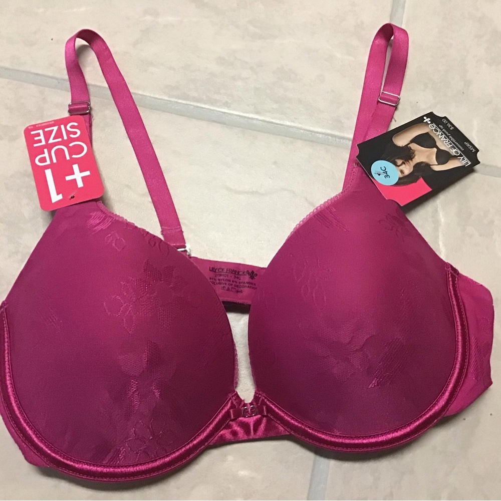Lily of France Bra: Extreme Ego Boost Push-Up convertible bra